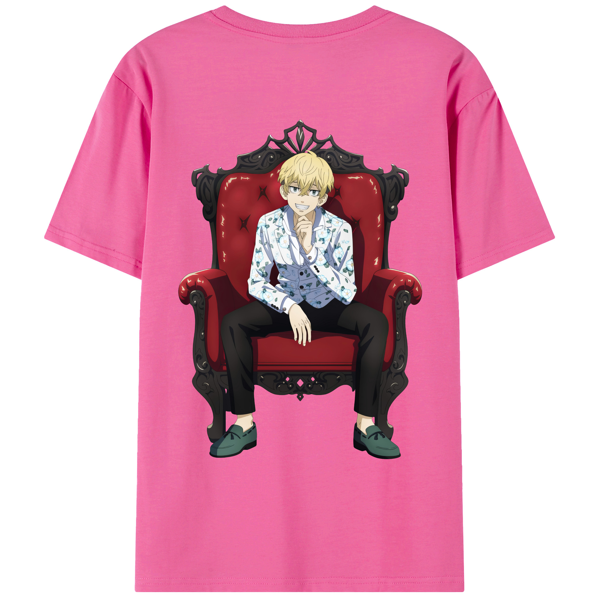 （画像用） 東京リベンジャーズ Tokyo Revengers レディース半袖Tシャツ(バックプリント)